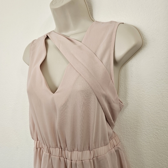 ASOS Pink Asymmetrical Tunic Top Size 6 - Picture 5 of 9